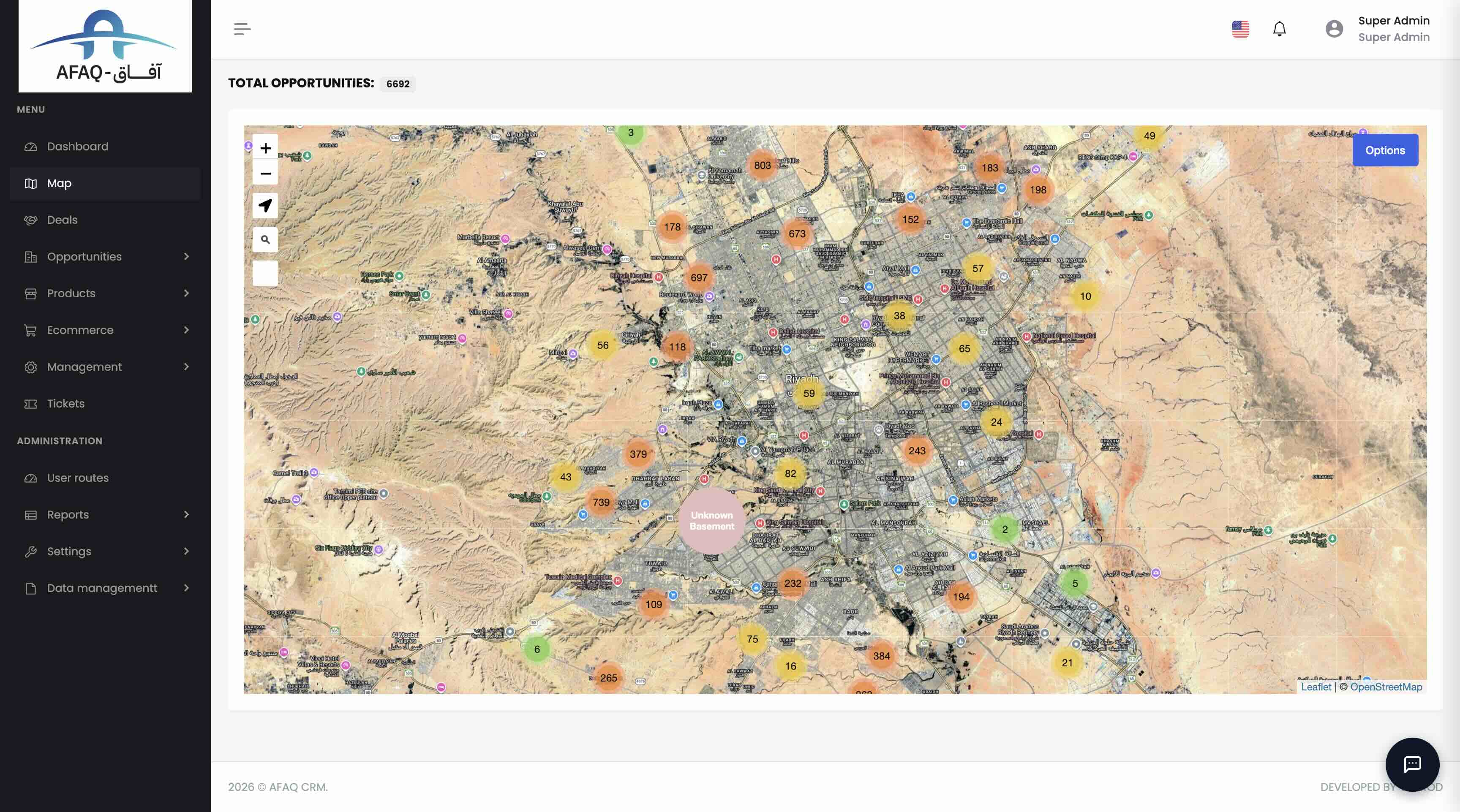 Interactive Map